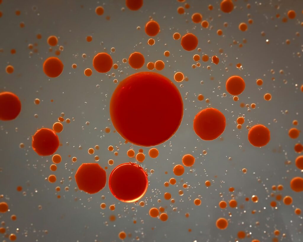 Liquid in suspension