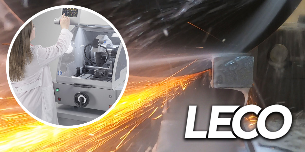 LECO - News - Cutting Sectioning Metallographic Samples CX300 - Hero image