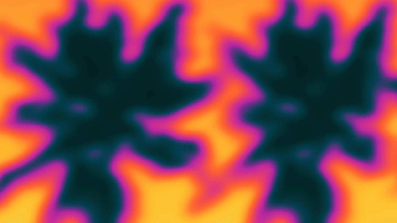 orange-to-black gradient heat map