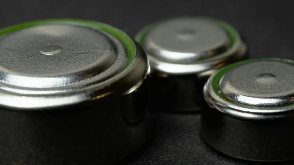 battery negative terminals, before assembly