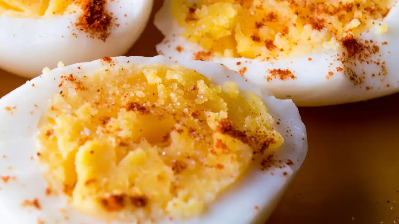 deviled eggs