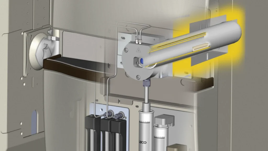 Rendering of combustion furnace