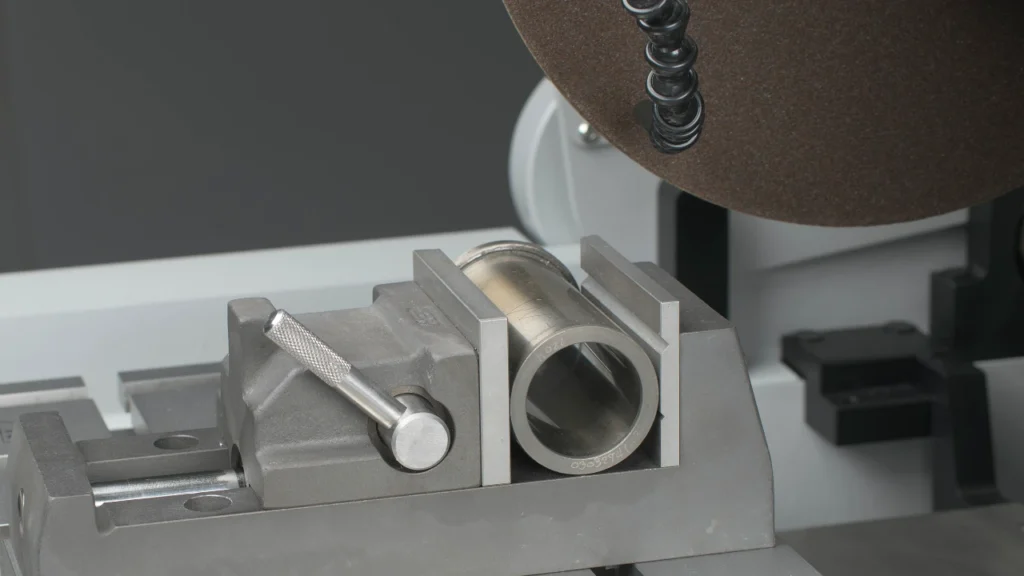 LECO CX300 metallography saw vice