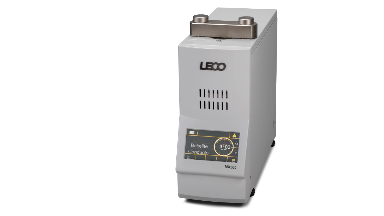 LECO MX500 metallographic mounting machine