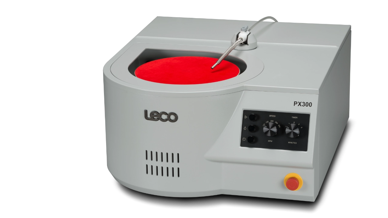 LECO PX300 metallography grinding and polishing