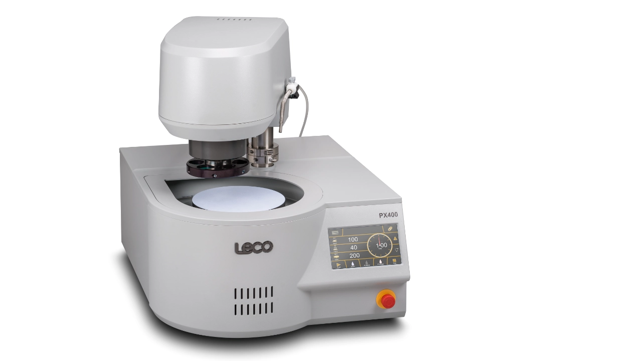 LECO PX400 metallography grinding and polishing