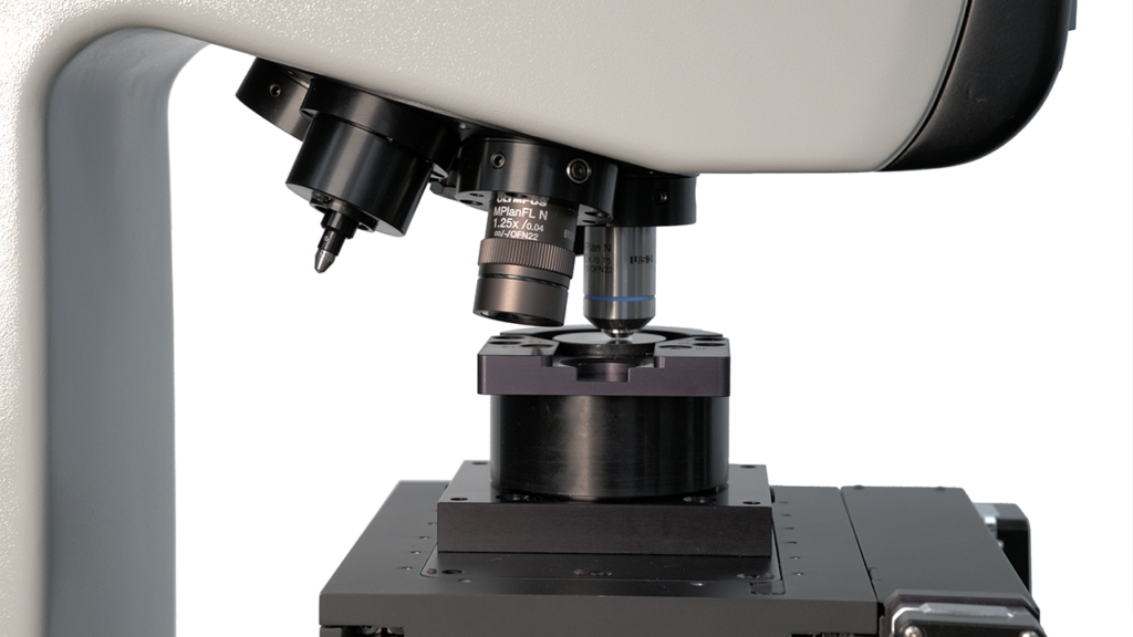 metallography hardness testing system indenters