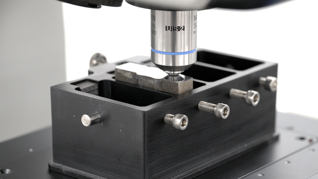 metallography hardness testing sample holder