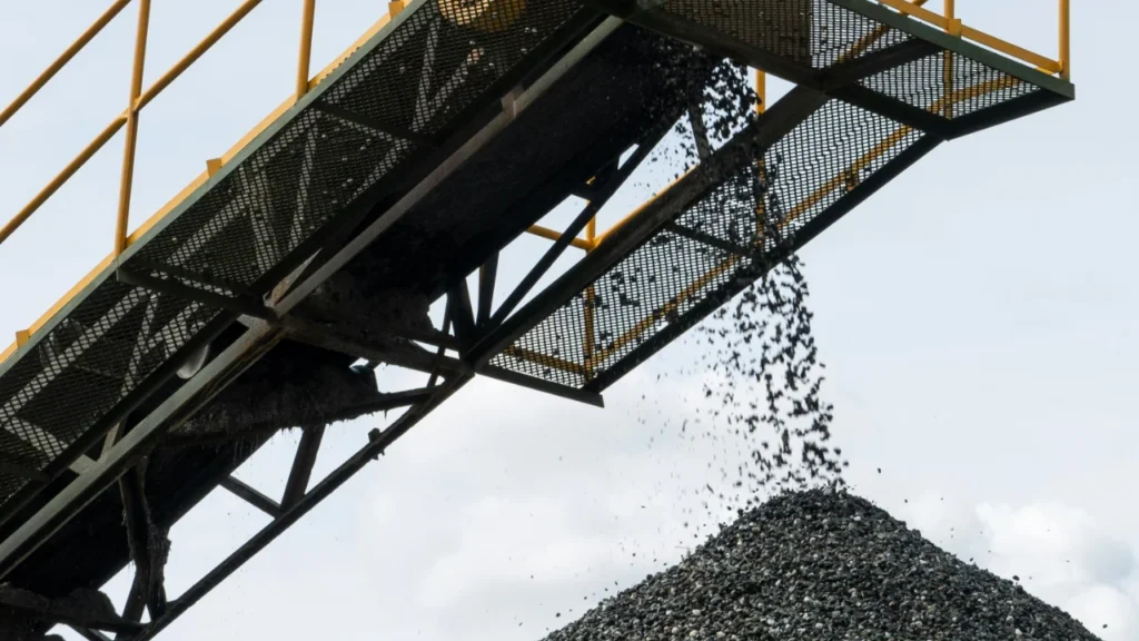 cement clinker stack