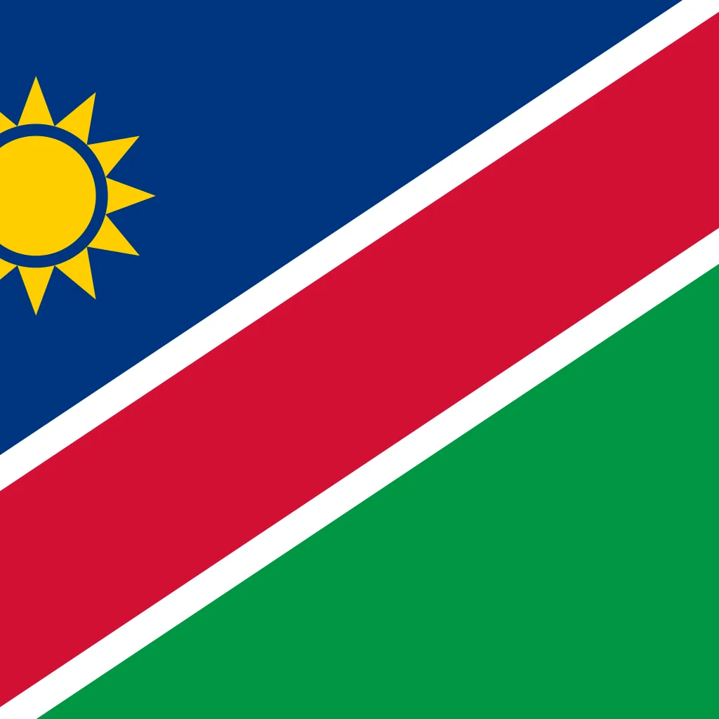 Flag of Namibia - Square