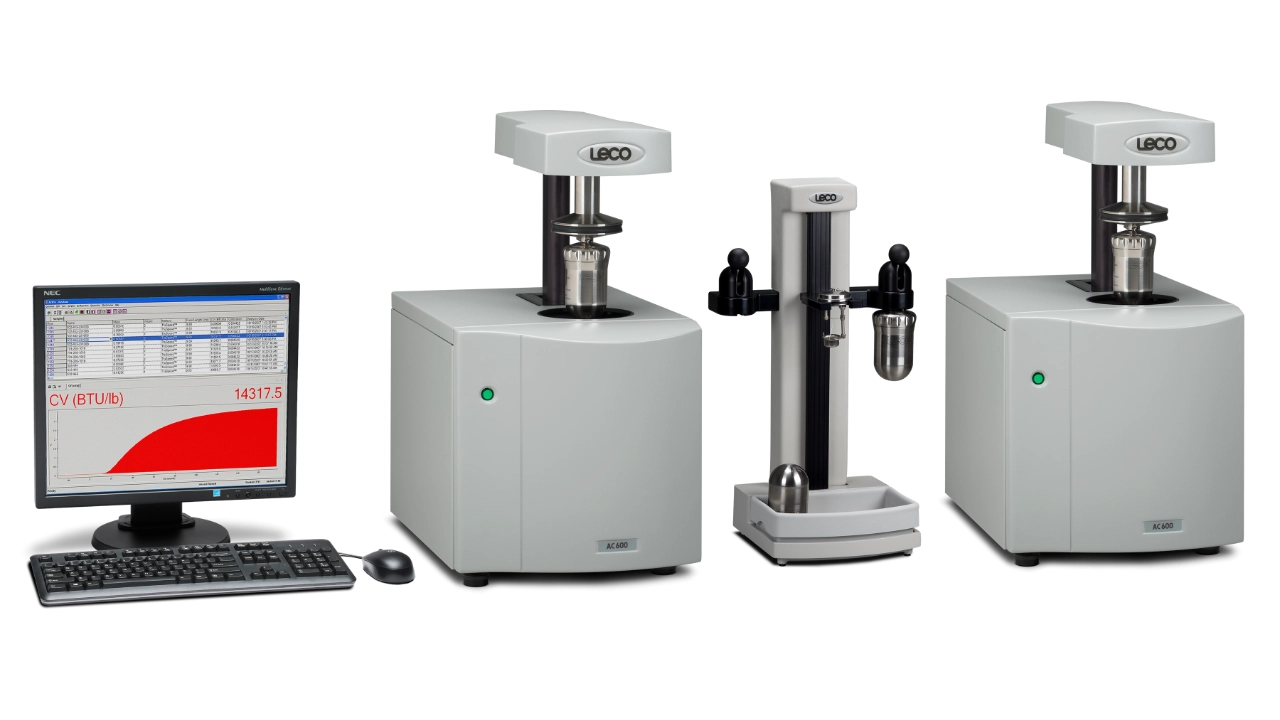 LECO AC600 isoperibol calorimeter - dual system