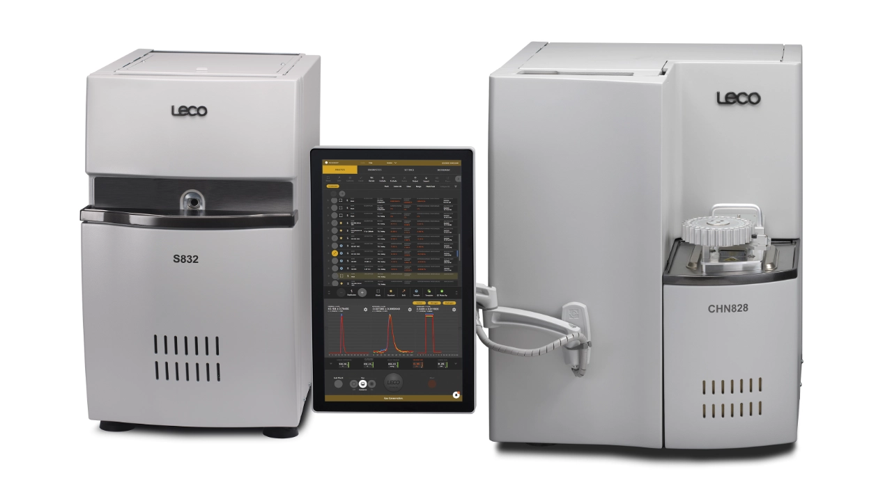LECO CHN828 Analyzer with S832 add-on